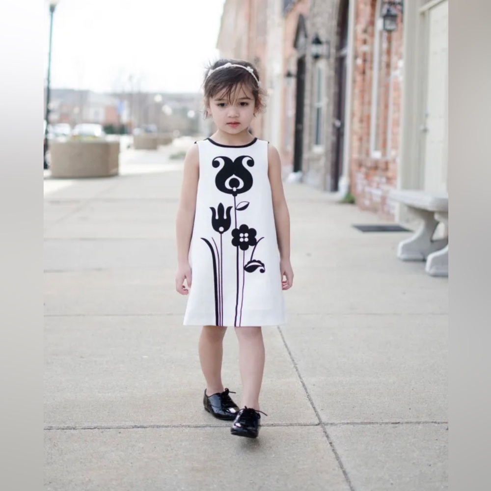 Victoria Beckham for Target - Black and White Tulip Dress